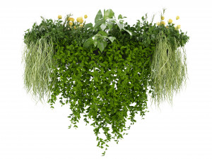 Collection Plant Vol 252 - Blender Model 3D Модель