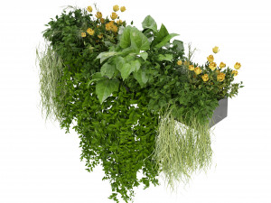 Collection Plant Vol 252 - Blender Model 3D Модель