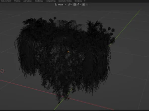 Collection Plant Vol 252 - Blender Model 3D Model
