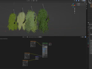 Collection Plant Vol 253 - Blender Model 3D Model