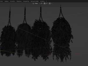 Collection Plant Vol 253 - Blender Model Model 3D