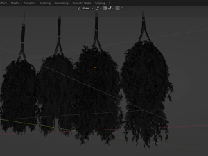 Collection Plant Vol 253 - Blender Model 3D Model