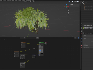 Collection Plant Vol 254 - Blender Model 3D Model