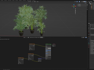 Collection Plant Vol 256 - Blender Model Modelo 3D