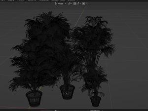 Collection Plant Vol 256 - Blender Model Modelo 3D