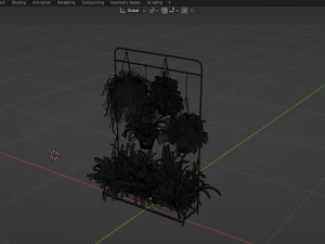 Collection Plant Vol 257 - Blender Model 3D Model