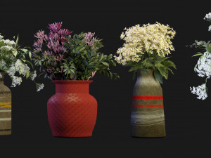 Collection Plant Vol 259 -Blender Model Model 3D