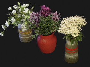 Collection Plant Vol 259 -Blender Model 3D Модель