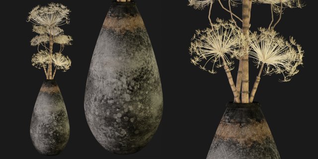 Collection Plant Vol 260 - Blender Model 3D-Modell .c4d .max .obj .3ds .fbx .stl .blend 