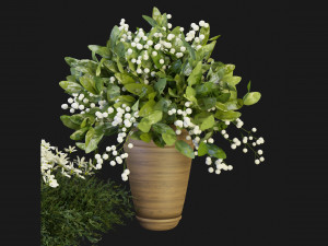 Collection Plant Vol 262 - Blender Model 3D Модель