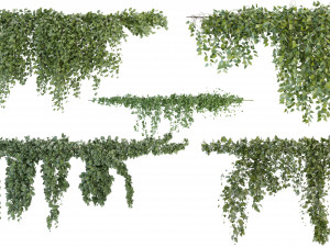 Collection Plant Vol 266 - Blender Model 3D Model