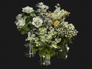 Collection Plant Vol 267 - Blender Model Model 3D