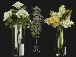 Collection Plant Vol 267 - Blender Model 3D Model