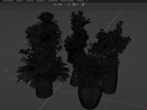 Collection Plant Vol 267 - Blender Model Model 3D