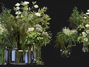 Collection Plant Vol 268 - Blender Model 3D मॉडल