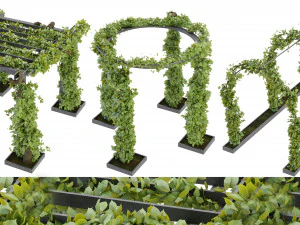 コレクションプラント Vol 269 - ブレンダーモデル 3Dモデル