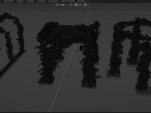 Collection Plant Vol 269 - Blender Model 3D Model