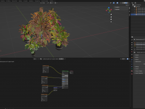Collection Plant Vol 271 - Blender Model 3Dモデル