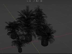 Collection Plant Vol 271 - Blender Model 3Dモデル