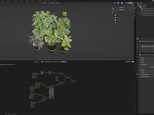 Collection Plant Vol 272 - Blender Model Modello 3D