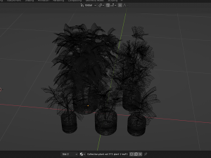 Collection Plant Vol 272 - Blender Model Modello 3D