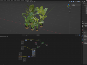 Collection Plant Vol 275 - Blender Model 3D Модель