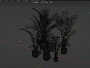 Collection Plant Vol 275 - Blender Model 3D Модель
