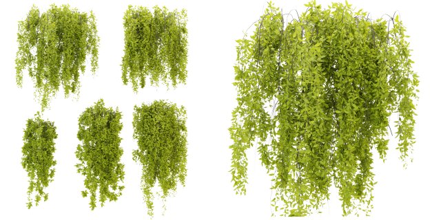 Collection Plant Vol 281 - Blender Model Modelo 3D .c4d .max .obj .3ds .fbx .stl .blend 