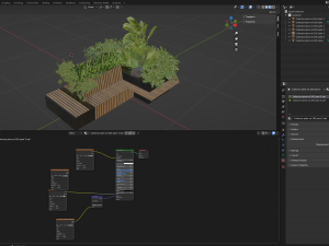 Collection Plant Vol 285 - Blender Model 3D 모델