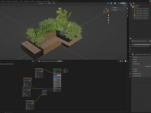Collection Plant Vol 285 - Blender Model 3D Model