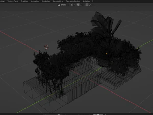 Collection Plant Vol 285 - Blender Model 3D Model