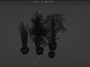 Collection Plant Vol 286 - Blender Model Model 3D