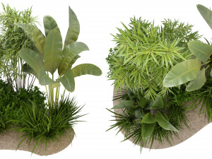 Collection Plant Vol 288 - Blender Model 3D Model
