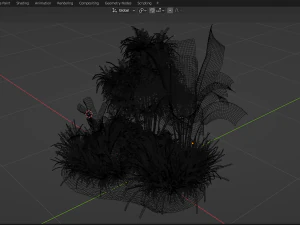 Collection Plant Vol 288 - Blender Model 3D Model
