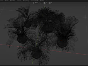 Collection Plant Vol 290 - Blender Model 3D Model