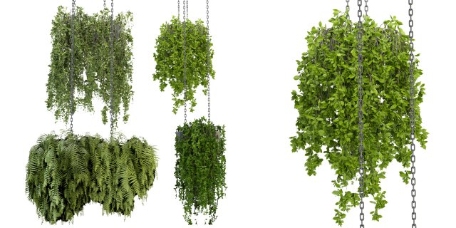 Collection Plant Vol 291 - Blender Model 3Dモデル .c4d .max .obj .3ds .fbx .stl .blend 