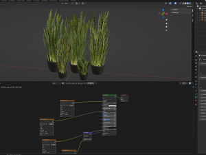 Collection Plant Vol 292 - Blender Model 3D Модель