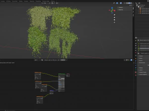 Collection Plant Vol 293 - Blender Model 3D Model