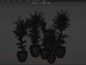Collection Plant Vol 299 - Blender Model Modèle 3D