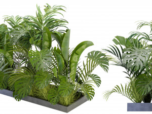 Collection Plant Vol 300 - Blender Model 3D Model