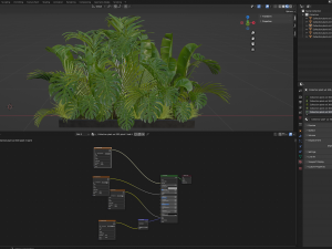 Collection Plant Vol 300 - Blender Model 3D Модель