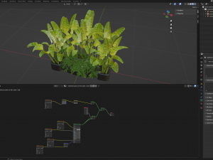Collection Plant Vol 301 - Blender Model Modelo 3D