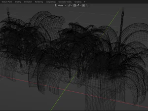 Collection Plant Vol 306 - Blender Model 3D Model