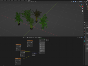 Collection Plant Vol 307 - Blender Model Model 3D