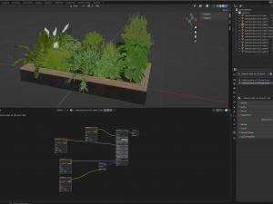 Collection Plant Vol 313 - Blender Model Model 3D