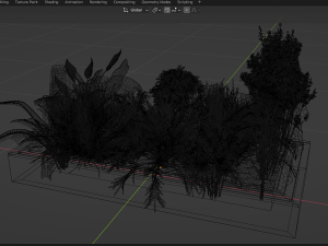 Collection Plant Vol 313 - Blender Model Model 3D