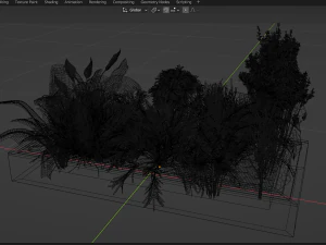 Collection Plant Vol 313 - Blender Model 3D Model