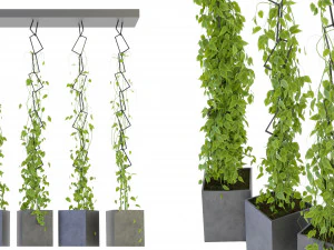 Cole&ccedil;&atilde;o Planta Vol 314 - Modelo Blender Modelo 3D