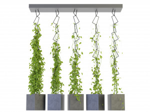 Collection Plant Vol 314 - Blender Model Model 3D