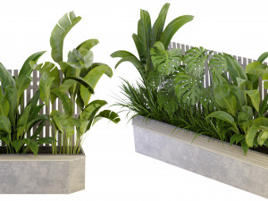 Collection Plant Vol 317 - Blender Model 3D मॉडल